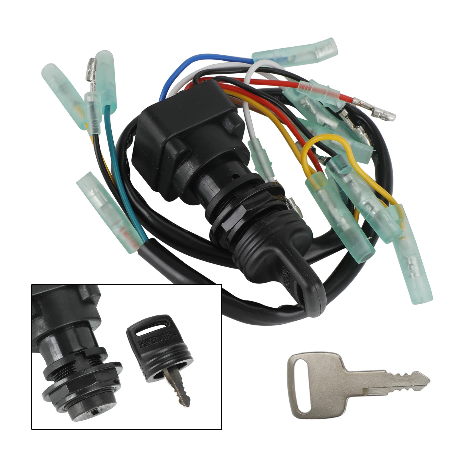 Artudatech Boat Ignition Key Switch fit for Yamaha Outboard 75-85-115-150HP 703-82510