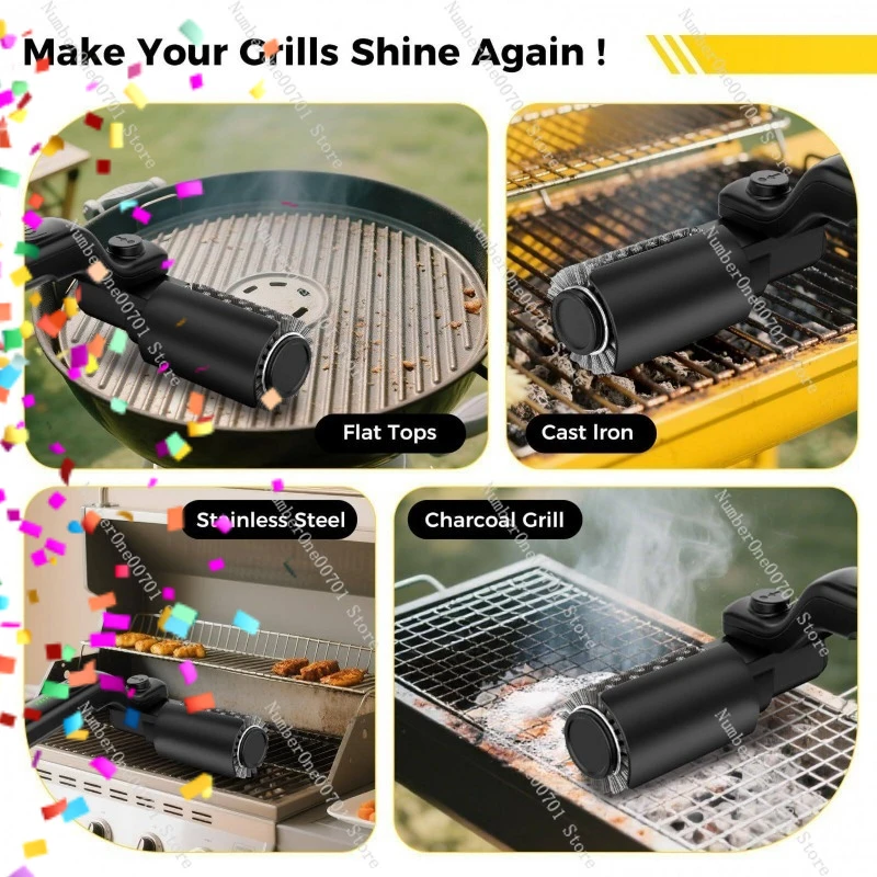 electric-grill-brush-cleaner-tool-2026-new-for-heavy-grease-bbq-grills-rotating-head-portable-black