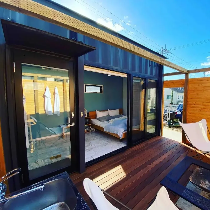 Portable Prefab House Modular Garden Studio Office Cabin Guest Room Backyard Garden House for Home Farm Use