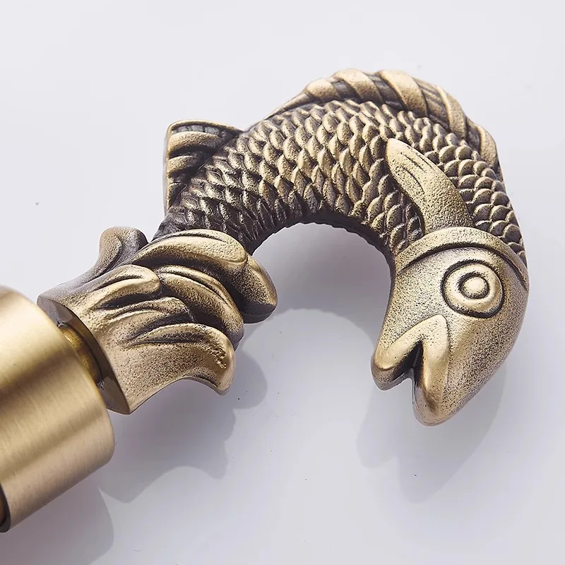 Imagem -05 - Dragão Esculpido Bidcock Faucet para Jardim Antique Mop Faucet Máquina de Lavar Roupa Banheiro ao ar Livre 811573