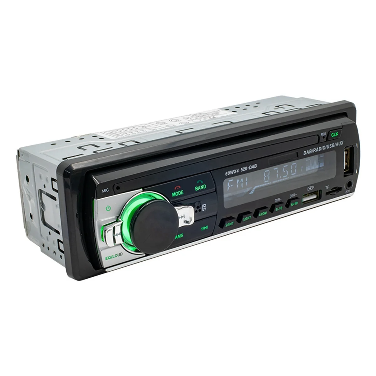 Radio DAB+ Lettore multimediale MP3 per auto JSD-520 Ricevitore audio stereo AM FM 12V In-Dash 1Din Bluetooth—L49A