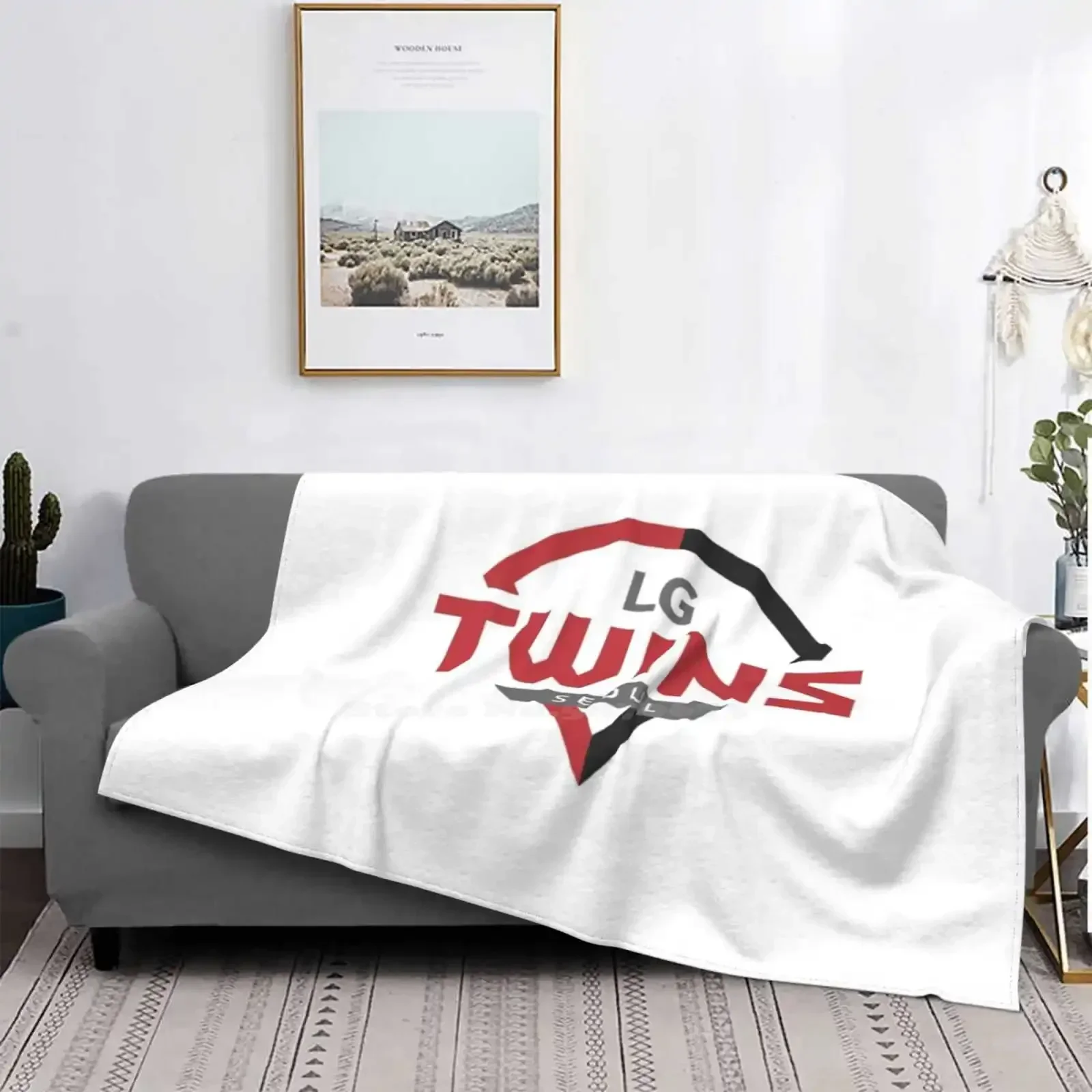 Untitled Super Warm Soft Blankets Throw On Sofa / Bed / Travel Lg Twins Seoul Hanwha Kbo Tigers Kiwoom Heroes Lotte  blankets