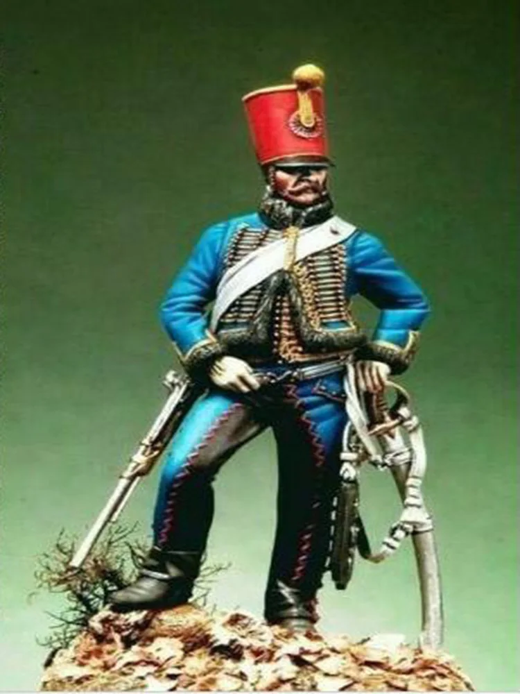 

Новый разобранный 1/32 54 мм старинный воин стенд фигурка из смолы неокрашенная модель комплект