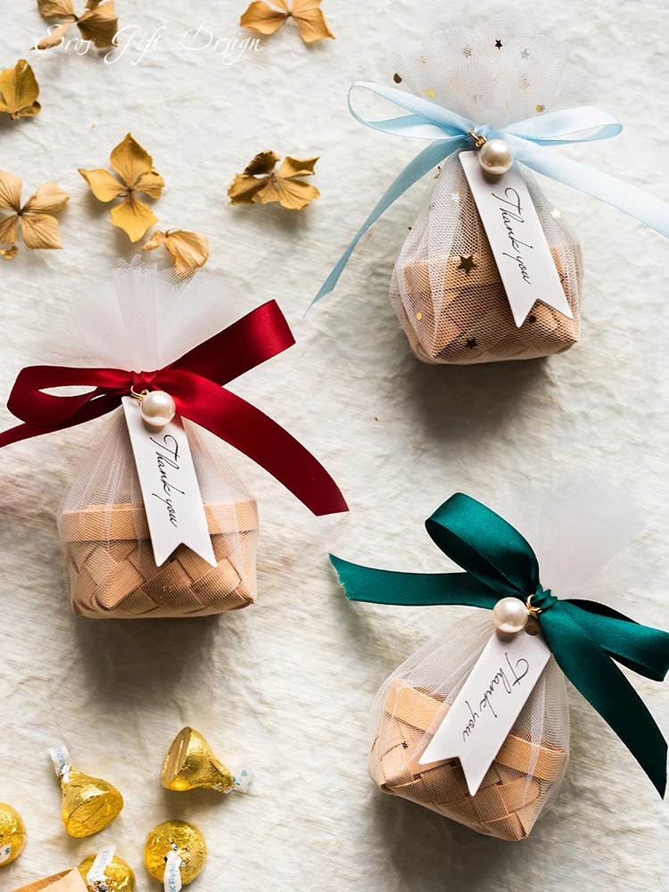 الزفاف الإبداعية الزفاف Xi كاندي صندوق اليدوية هدية الزفاف صندوق الحلوى حقيبة حلوى الزفاف I صندوق الحلوى المحمولة #5