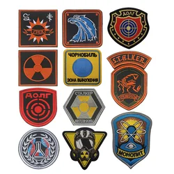 Hot Sale Personalized Creative Badge STALKER FACTION Tactical Morale Armband Sticker Russian Backpack Patches for Clothing