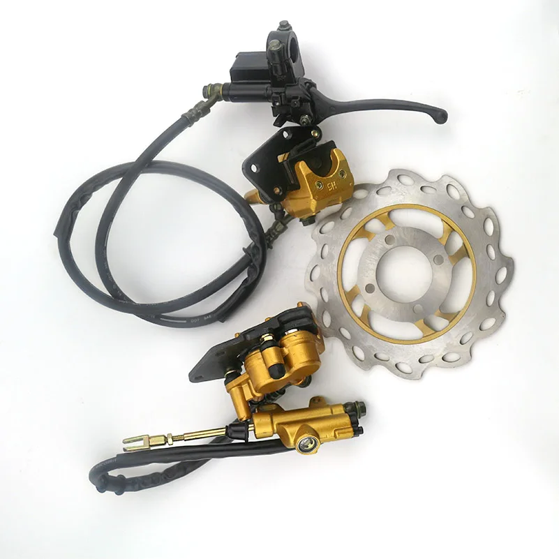 Motorcycle Front Disc Brake Kit Hydraulic  System for 110cc 125cc 140cc BBR TTR Pit Bike Motocross Scooter Pitbike