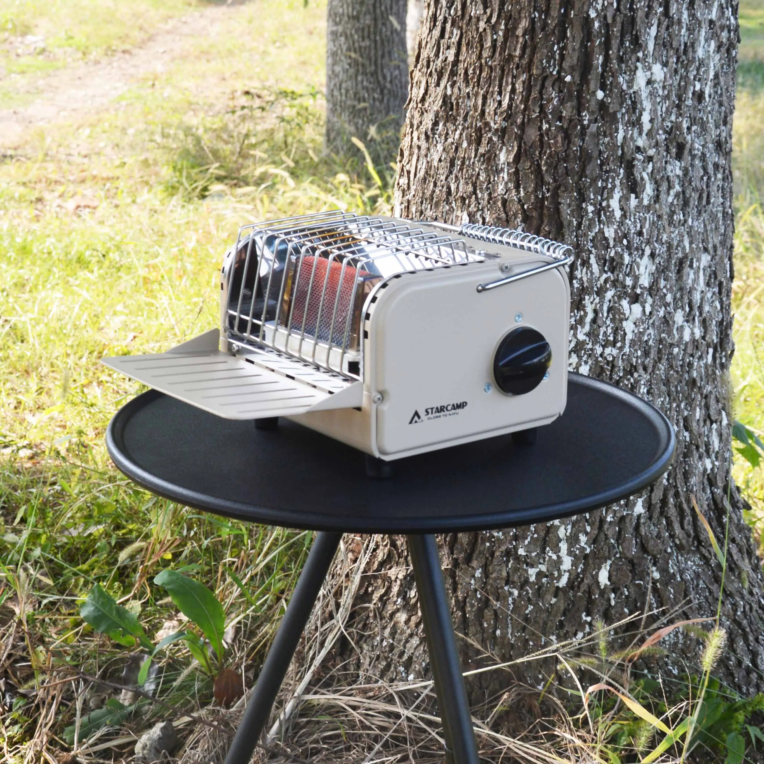 STARCAMP 1200W Portable Outdoor Camping Butane Gas Heater & Stove 2 IN 1