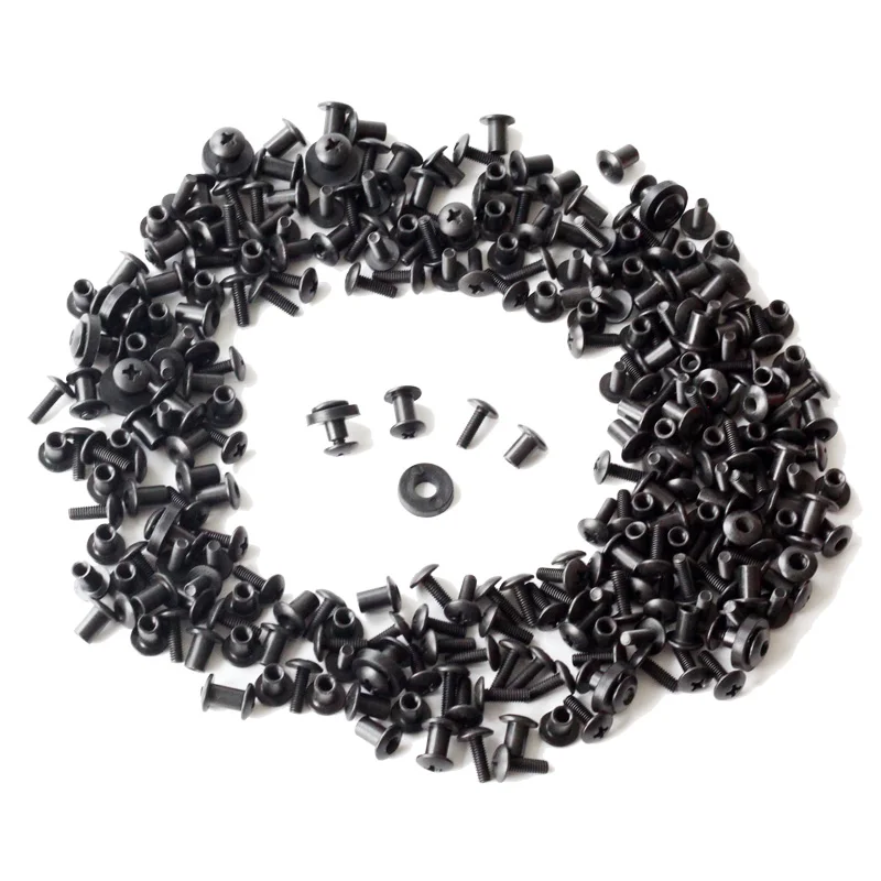 

Chicago Screw Sets Bolt Nut Washer Belt Attachments Clips Loops Mounting Hardware For DIY Kydex Sheath Holster