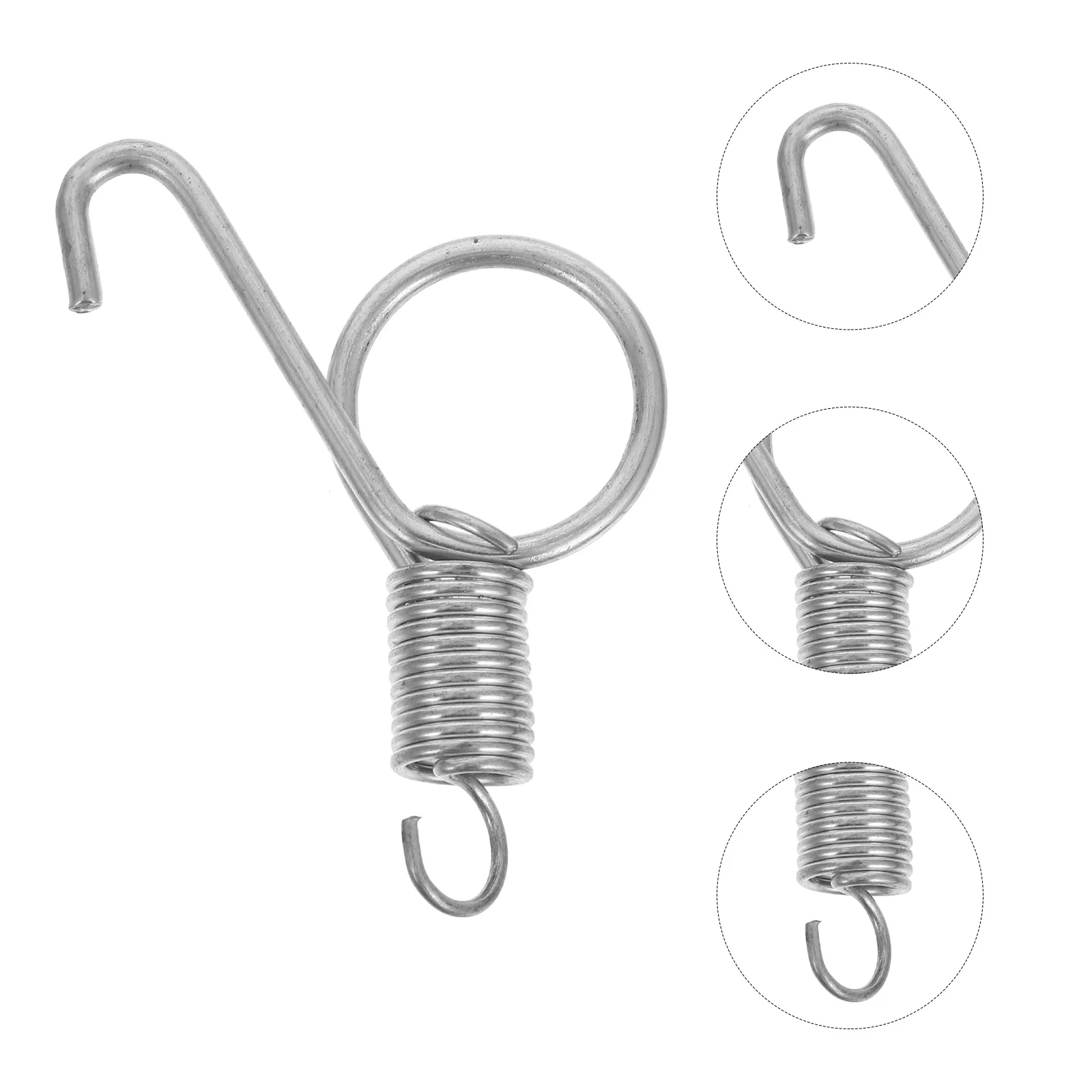 

20Pcs Metal Cage Spring Hooks Strong Pet Door Latch for Rabbit Dog Bird Cage Security Lock for Wire Cages Dog Crate Latch