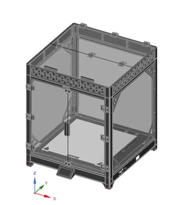 

Sovol SV08 Max Full PC Enclosure kit 4MM thickness Design By Nadir