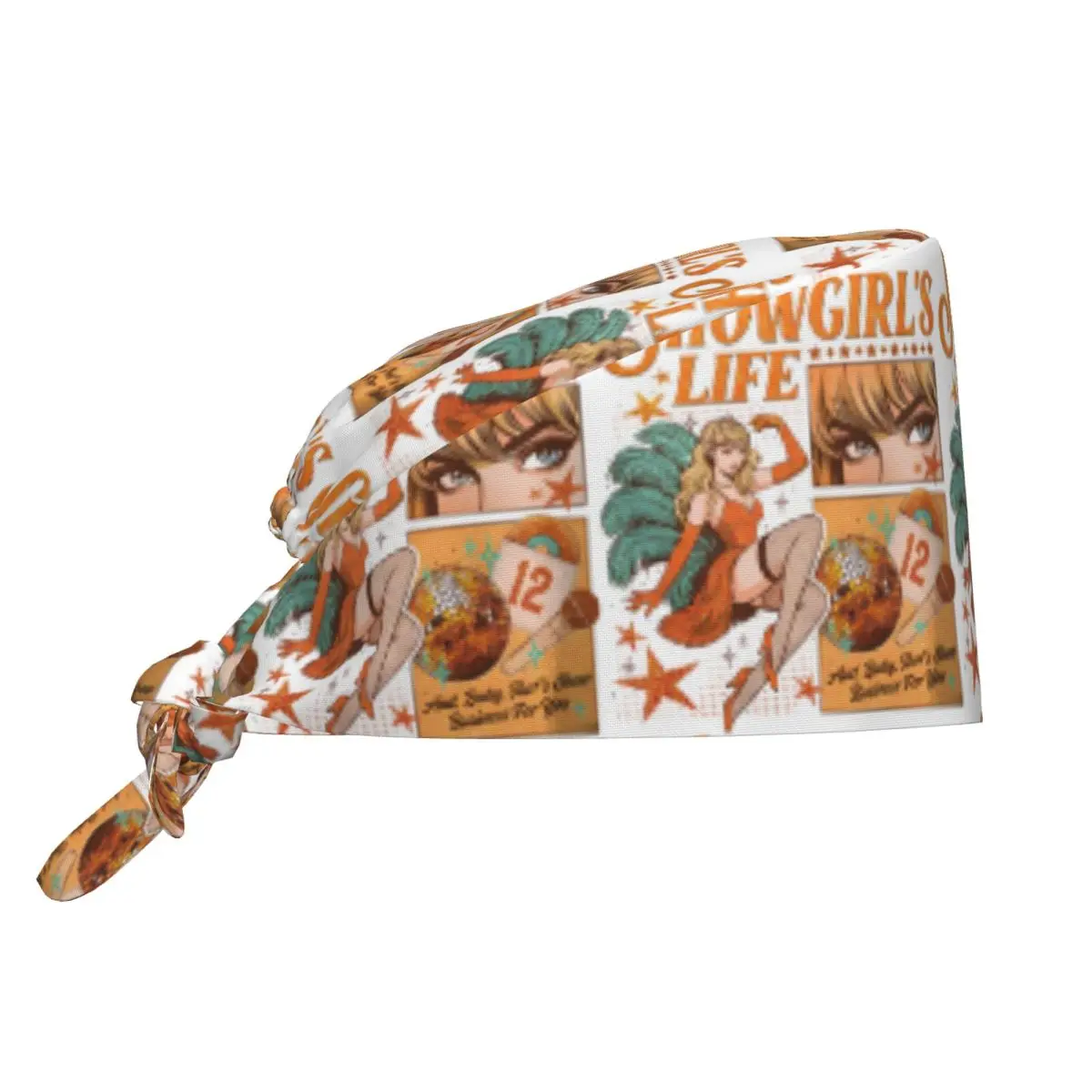 Gorro quirúrgico The Life Of A Showgirl Ts12 para el cuidado de enfermera, Spa, tienda de mascotas, veterinario, enfermera Dental, gorros de trabajo, gorro clásico Unisex