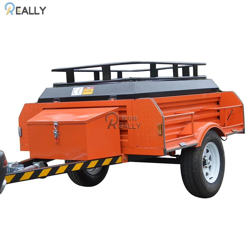 Off-road Small Trailer Car Camping Multi-function RV Trailer Outdoor Camping Self-driving Traveler Equipment