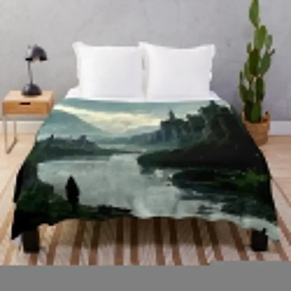

Nargothrond Throw Blanket All Season Soft Lightweight Blanket for Home