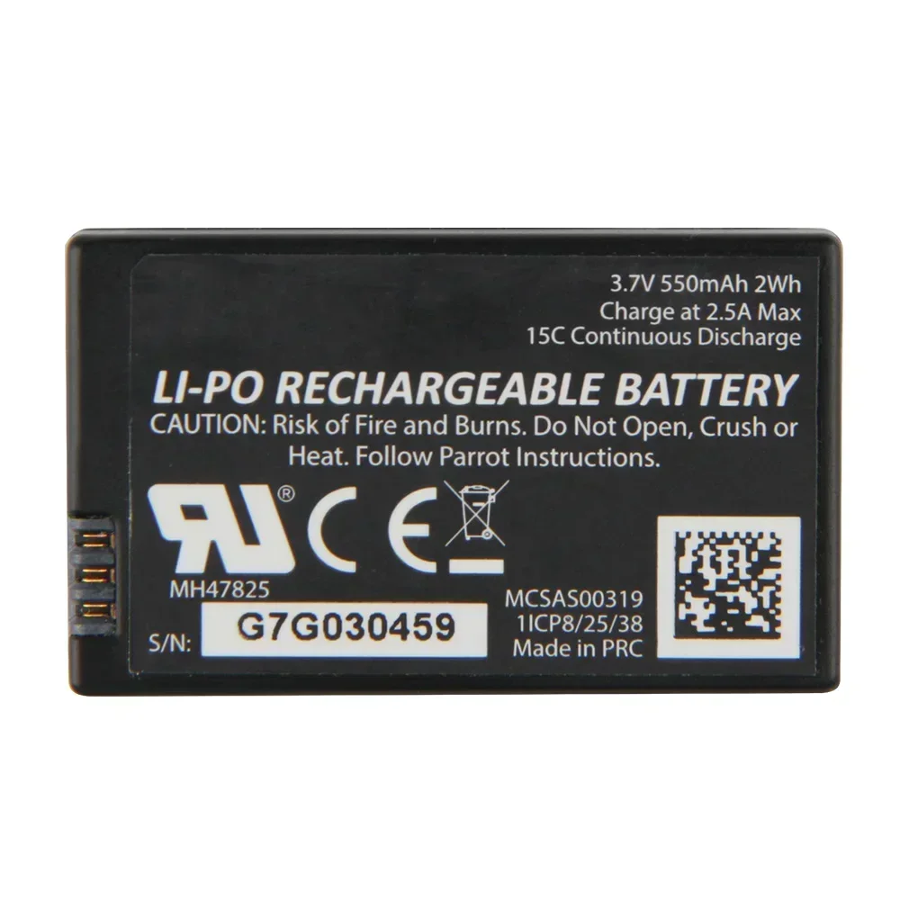 Replacement Battery For Parrot Mambo MiniDrone Jumping Sumo Rolling Spider 550mAh Spare Battery High Quality Batteries