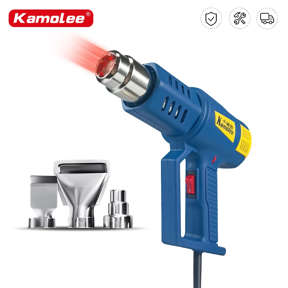 

Kamolee 2000W wired handheld industrial grade high-performance hot air gun household car film