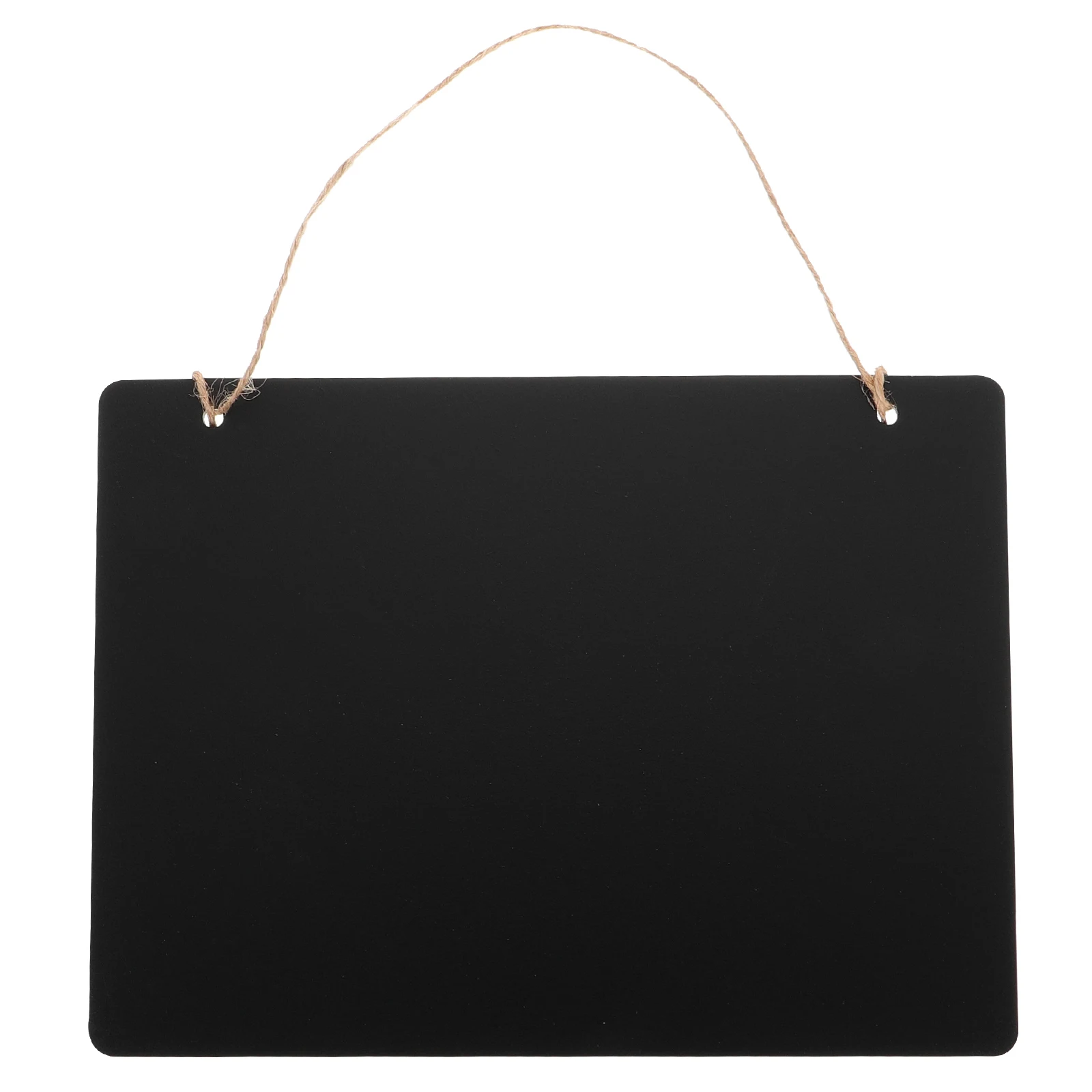 

Mini Chalkboard Sign Reusable Erasable Double Sided Blackboard Wall Decor Hanging Display Message Board Ideal Notices Tags Small