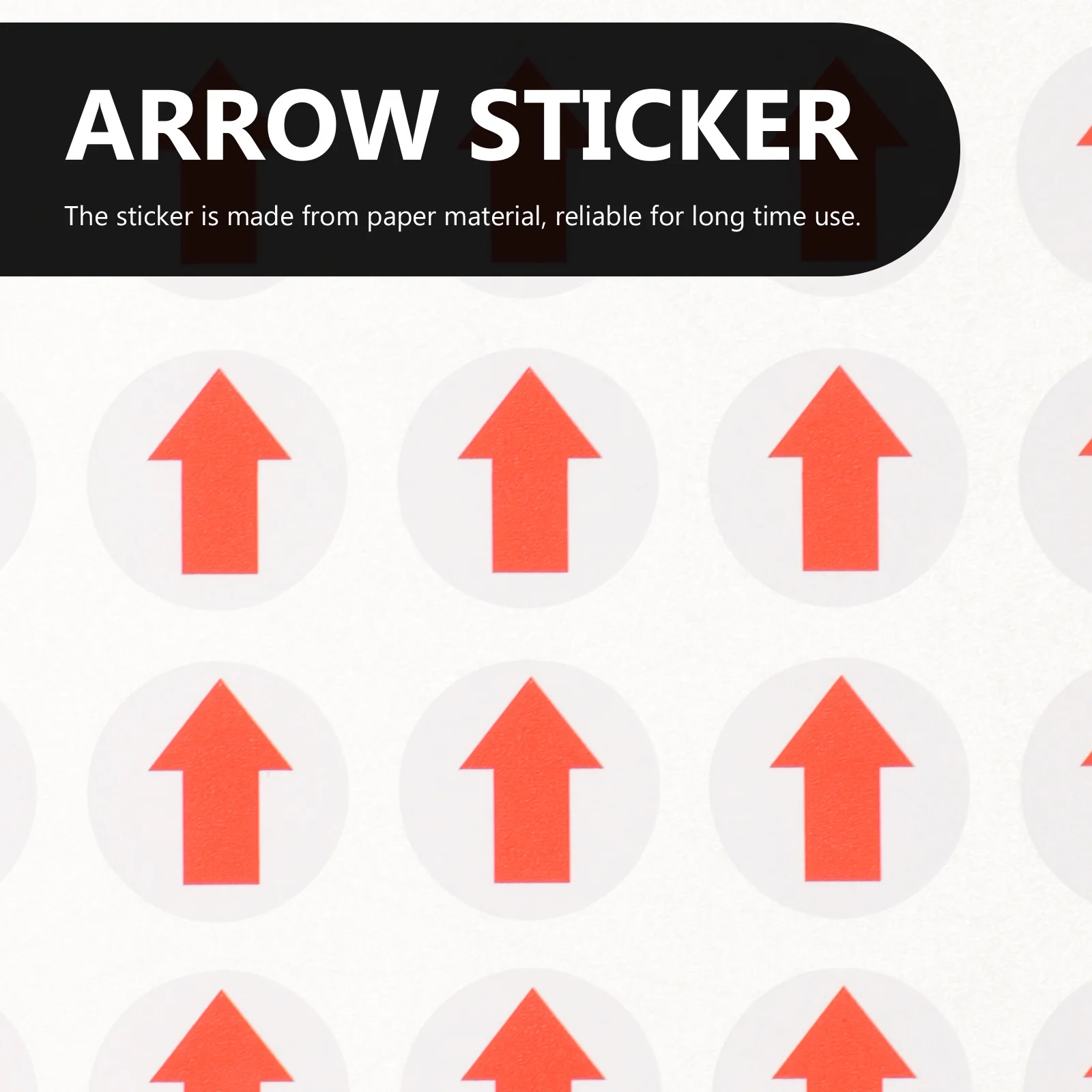 

20 Sheets Arrow Stickers Direction Signs Arrows Indicator Directional Directions Indication Decal