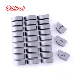 10pcs 20pcs 30pcs/box A320 A320Z YT5 YW2 YW1 YT15 YT14 YG6 YG8 Carbide Brazed Inserts Welding Tips Blade Cutter