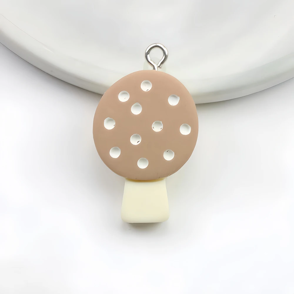 10 Stück Blumen-Harz-Charms, Avocado-Kaktus-Pilz für DIY-Ohrringe, Armbänder, Halsketten, Schlüsselanhänger, Anhänger, Schmuckherstellung – Detail 13