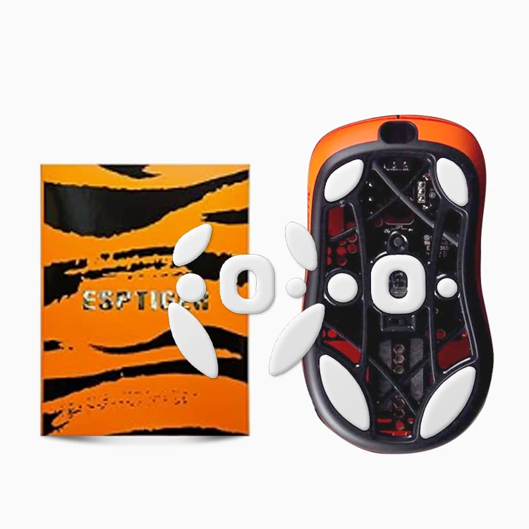 1 Paquete de Patines de Ratón Originales Esports Tiger Gaming ICE V2 para Ratón Inalámbrico FNATIC THORN 4K