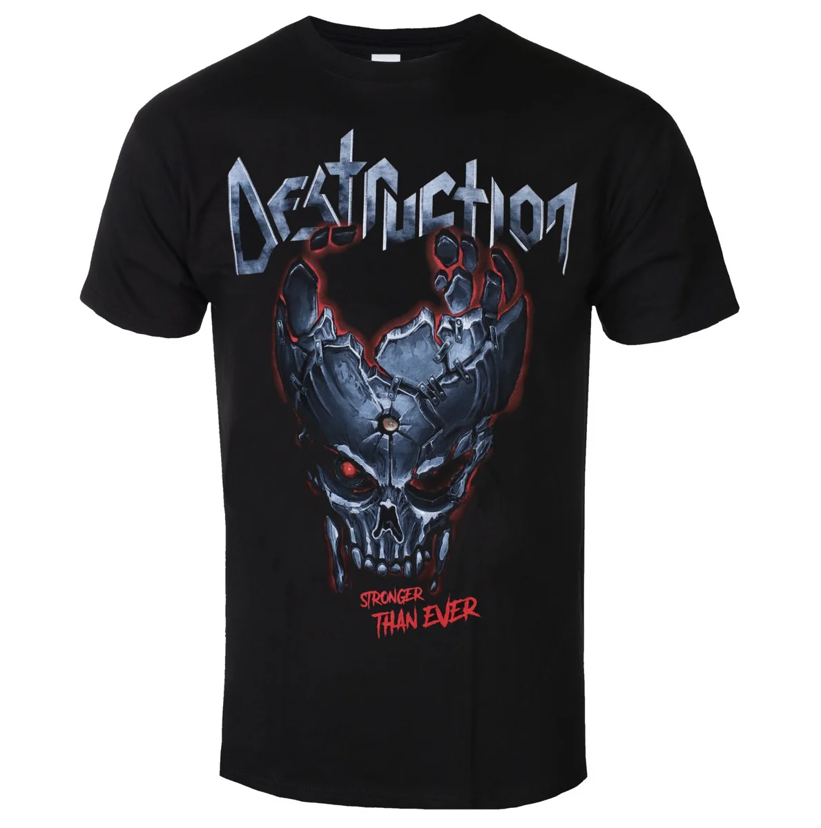 Camiseta de algodón con gráfico Pop Destruction, camiseta unisex de manga corta de verano, camiseta de marca de moda, camisetas vintage informales de lujo