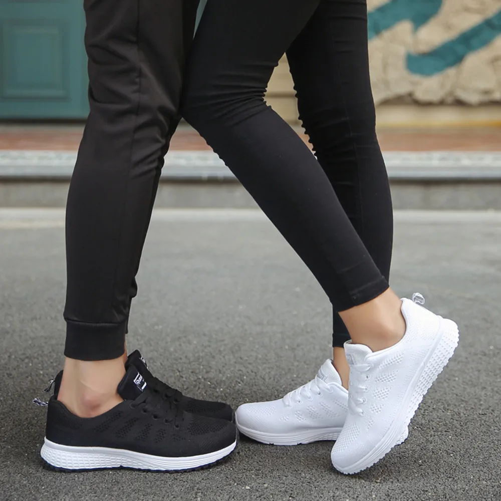 2023 Outdoor Summer Sneakers Female Walking Jogging Trainers Black Sport Shoes Woman Air Cushion Running Shoes For Women