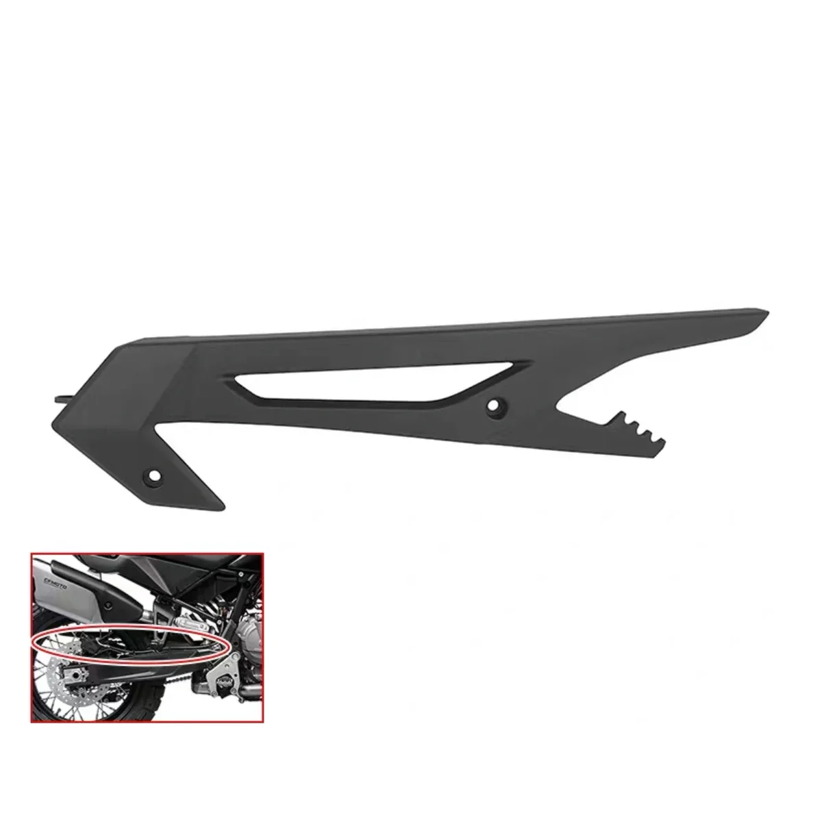 Motorcycle accessories plastic shell decorative cover taillight left and right guard plate chain cover Fit For 800MTX 800MT-X