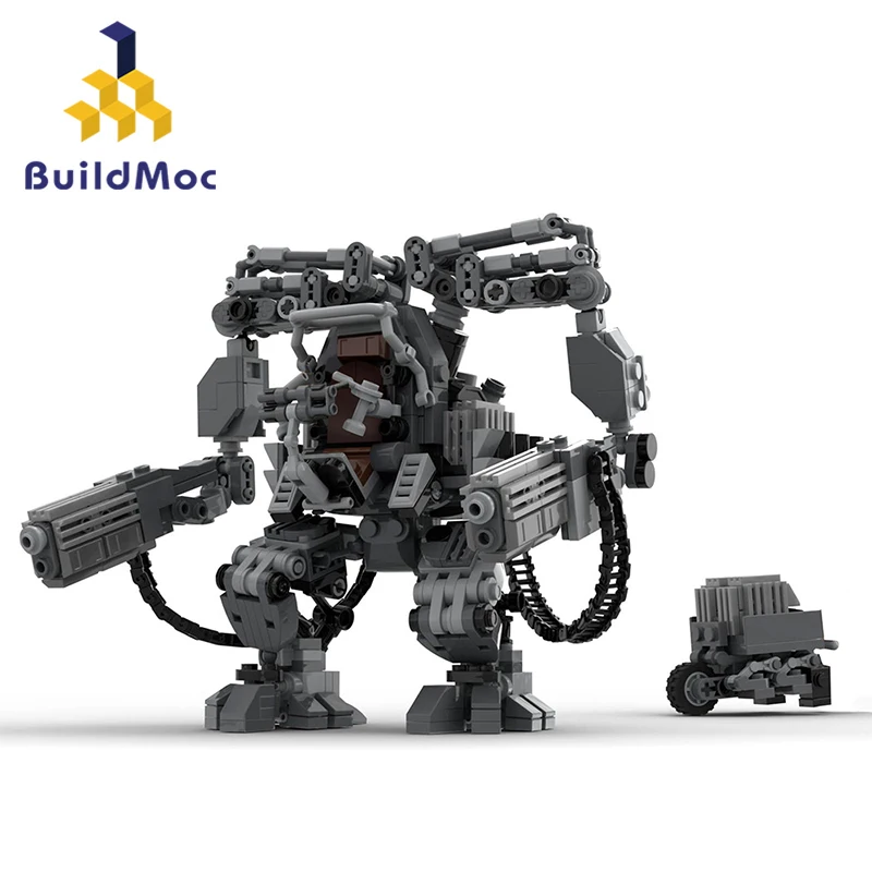 

Buildmoc Matrixeds APU Mechanical Mecha Robots MOC Set Building Blocks Kits Toys for Children Kids Gifts Toy 712PCS Bricks