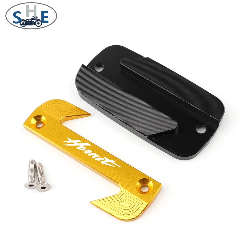For Honda Hornet 900 600 CB600F CB 600F 1998-2014 Motorcycle CNC Aluminum Front Brake Fluid Reservoir Cap Cylinder Cover