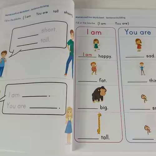 English Grammar Knowledge Exercise Book Children's English Enlightenment Special Training Natural Spelling Books - Image 4