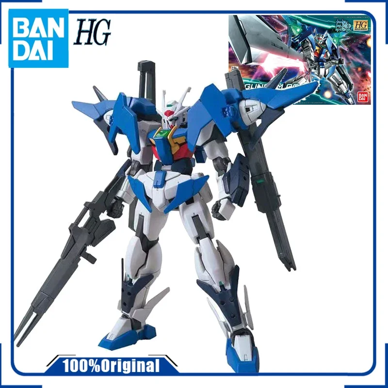 

GENUINE BANDAI ORIGINAL HG GLNOAM 00 SKY RIKU'S MOBILE SUIT ANIME ACTION FIGURE ASSEMBLY TOYS FOR GIFT COLLECTIBLE MODE