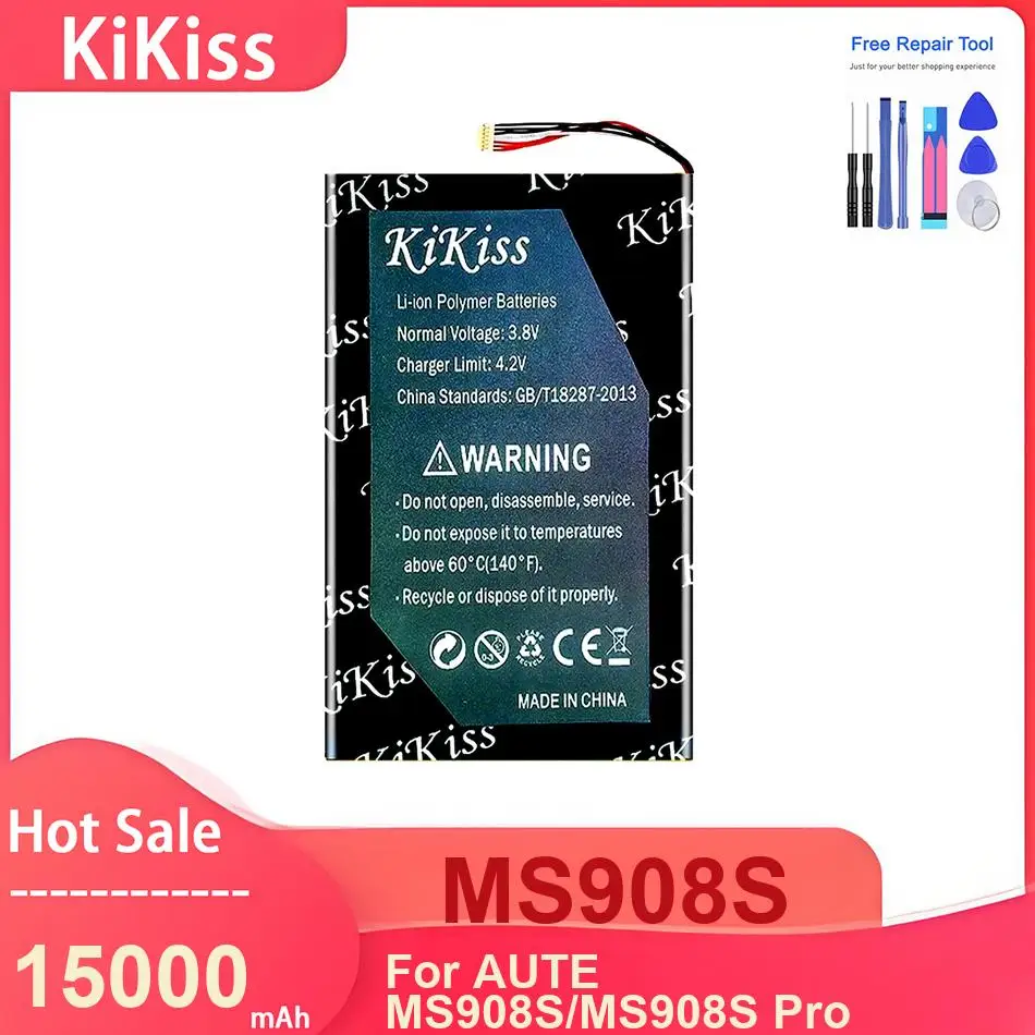 

Аккумулятор KiKiss для AUTE MS908S/MS908S Pro, MS908S 15000 мАч