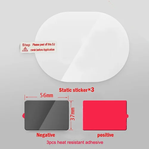 Imagen 2 del producto Para cámara de salpicadero original 70mai A500S, adhesivo inteligente resistente al calor y pegatinas estáticas, para DVR de coche 70mai Pro plus