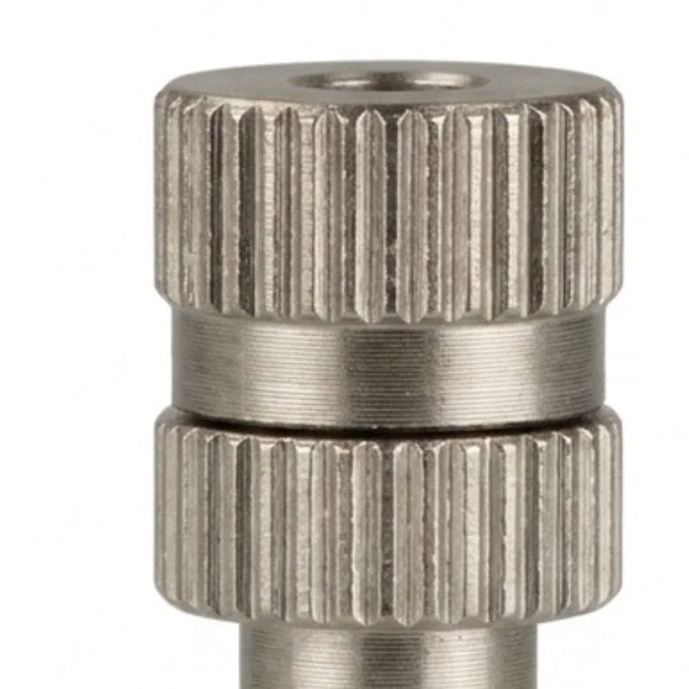 1For 0 Pcs For 0.For 024 Inch Iron Misting Nozzles for Outdoor Cooling Fine for mist Atomization 6mm Silver Nozzles for Patios