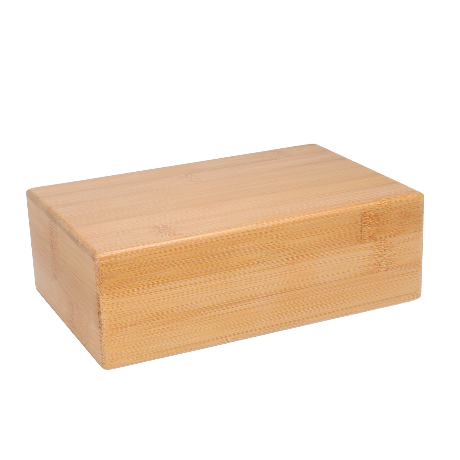 

Blocks Bamboo Brick Durable Safe Improve Balance Strength Flexibility Smooth Surface Easy Clean Portable Wood Excercise