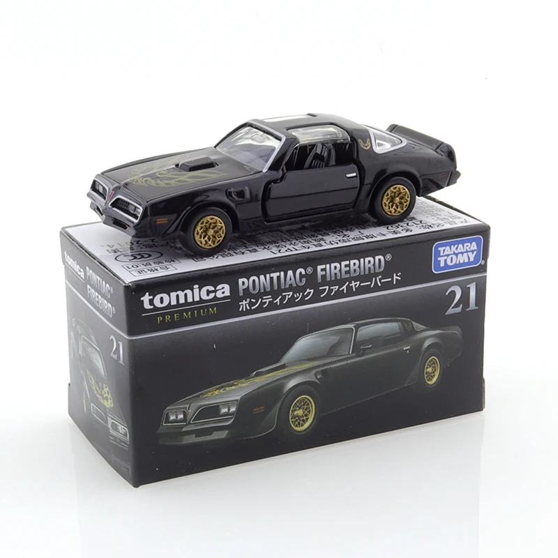 Takara Tomy Tomica Premium 21 Pontiac Firebird 1/62 Car Alloy Toys Motor Vehicle Diecast Metal Model  Boy Toy Gift