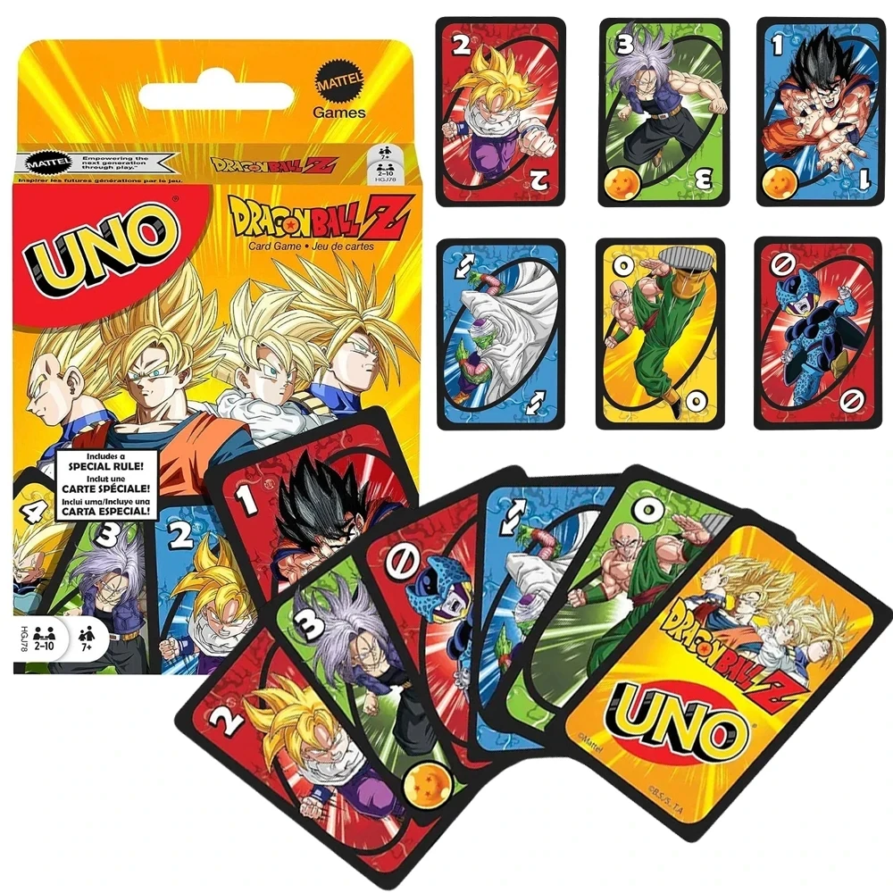 UNO FLIP! Sanrio Board Game Anime Cartoon ONE PIECE Figure Pattern Family Funny Entertainment uno Cards Games Christmas Gifts