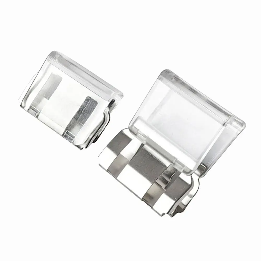 New Plastic Window Lock Transparent Aluminum Alloy Furniture Lock Buckle Buckle Child Safety Window Fixed Limiter Window