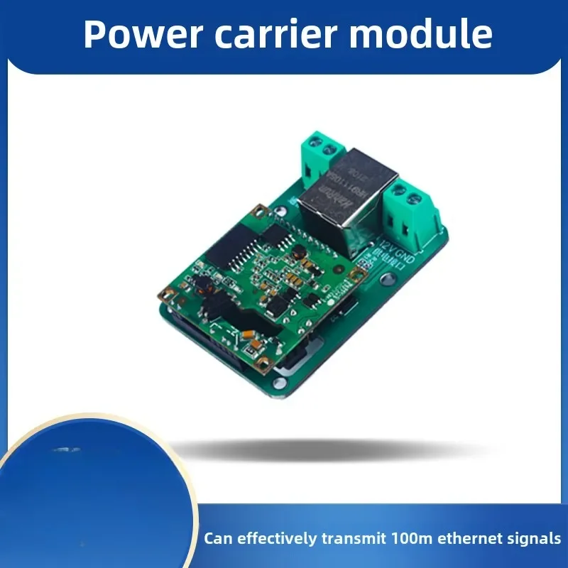 100Mbps Power Carrier Communication Module Underwater Ethernet Video Signal Communication