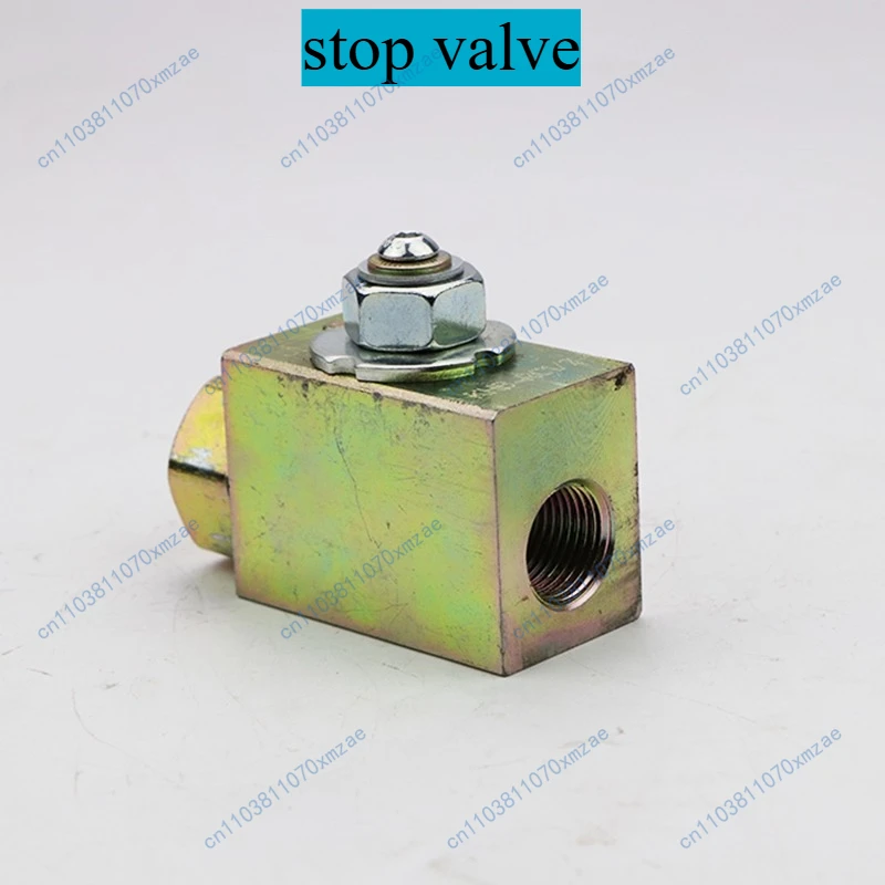 

1 шт. аксессуары для запорного клапана экскаватора, 1/2 дюйма, 1 дюйм, 1,2 дюйма запорный клапан