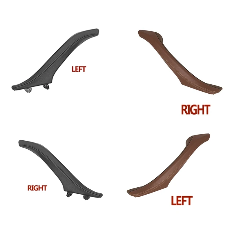 

Car Right Interior Passenger Door Leather Handle Assembly For BMW 5 Series F10 F11 F18 10-17 520I 523I 525I 528I 535I B Parts