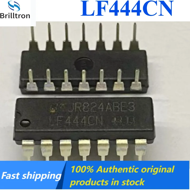 10-30PCS LF444CN LF444 Quad JFET Operational Amplifier DIP-14 Brand New Original in Stock , Fast Shipping.