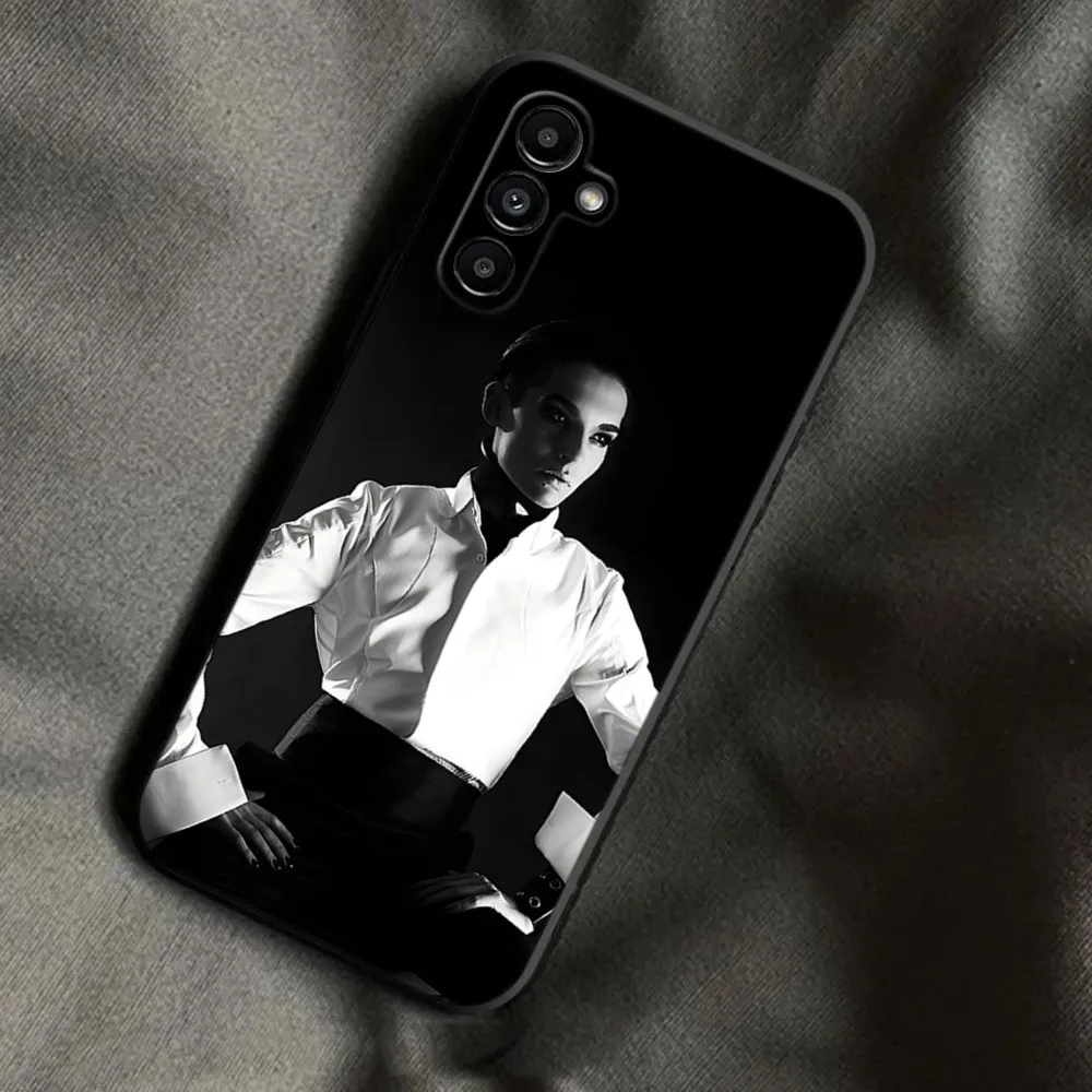 COOL Bill Kaulitz Phone Case For Samsung Galaxy A13,A21s,A22,A31,A32,A52,A53,A71,A80,A91 Soft Black Phone Cover
