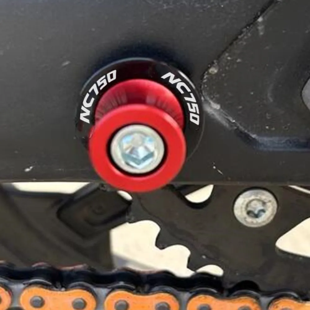 

Motorcycle Accessories CNC Aluminum 8MM FOR HONDA NC750 NC 750 2012-2019 Swingarm Spools Slider Stand Screws 2018 2017 2016 2015