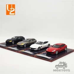 U2 1:64 GTC4 LUSSO Red /Green /Pearly White /Silver gray limited599 /499 Resin Model Car