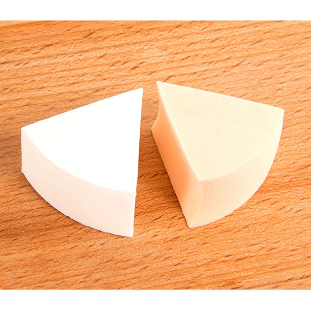 Esponja de maquillaje, juego de esponjas para polvos de 6 piezas, suave y Flexible para base líquida, polvo prensado, uso seco y húmedo con estuche de almacenamiento