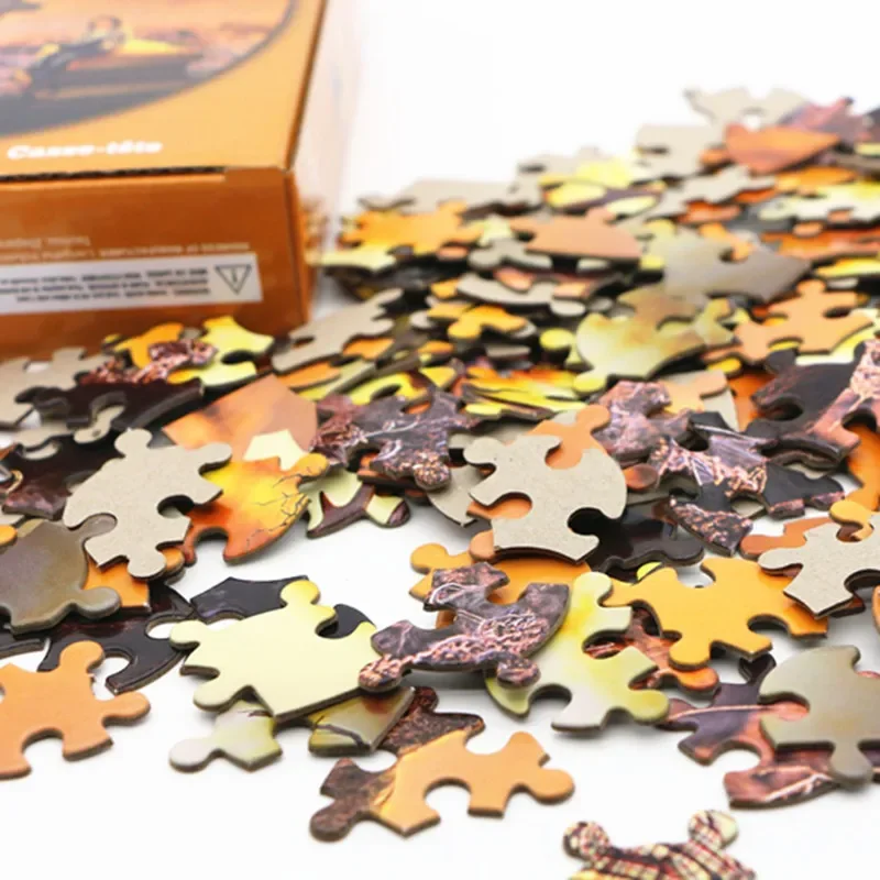 500 Stukjes Creatieve Puzzel Verschillende Landschapsassembleren Foto Volwassenen Anti Stress Puzzels Speelgoed Voor Kinderen Spelletjes Kerstmis Cadeau