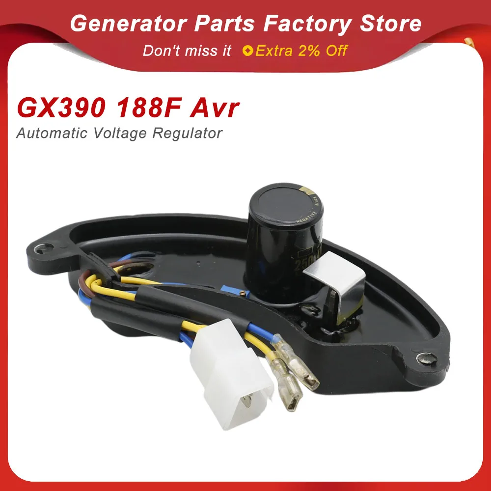 GX390 Avr Gas oline Generator Automatic Voltage Regulator 188f 5kw Generador Electrico Gasolina Spare Parts
