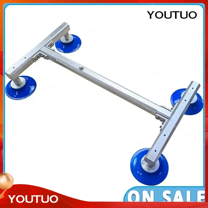 4 Suction Cups Vacuum LCD Screen Handheld Lifter for Repairing TV 29 to 55 Inches LCD Grabbing Fixtures Tools