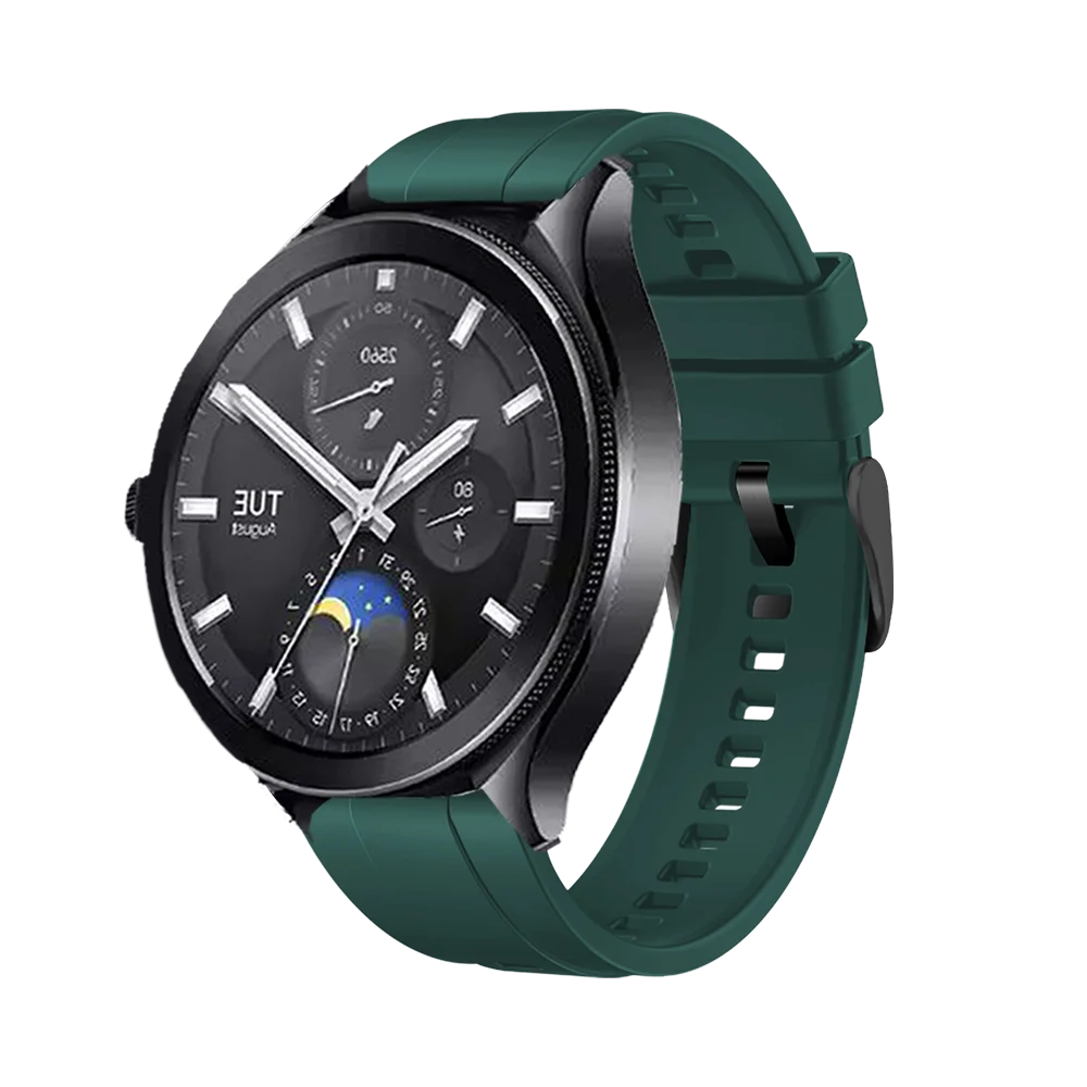 Compatible con Xiaomi Watch 2 Pro/S3 S4 22 mm Pulsera deportiva de silicona ajustable para XIaomi Watch 2 Pro 22 mm Correa universal